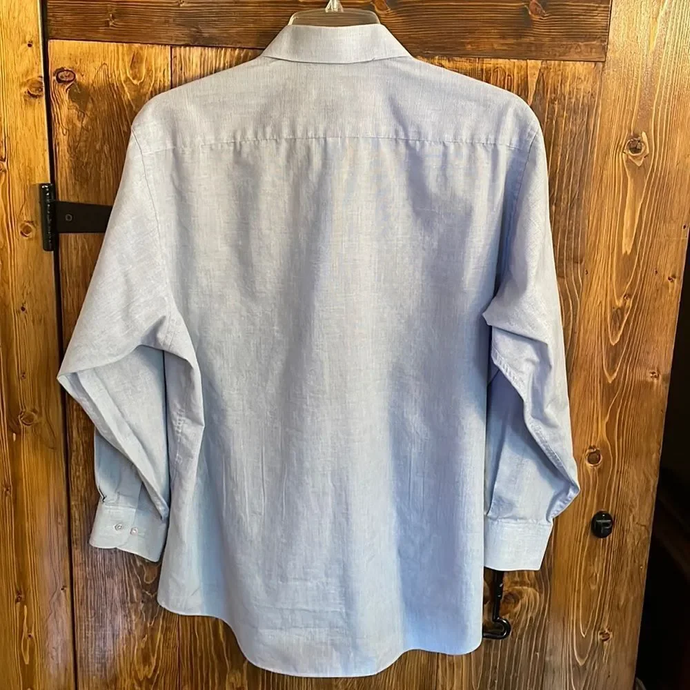 Mens Pierre Cardin long sleeve dress shirt